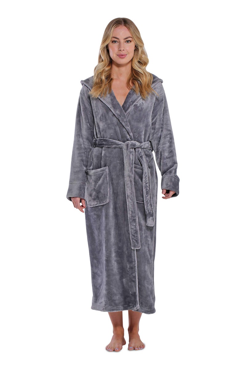 Turquaz Oversize Premium Luxury Ultra Soft Warm Robes for Women Plush Fleece Bathrobe for Women with and Spacious Pockets - Image 5
